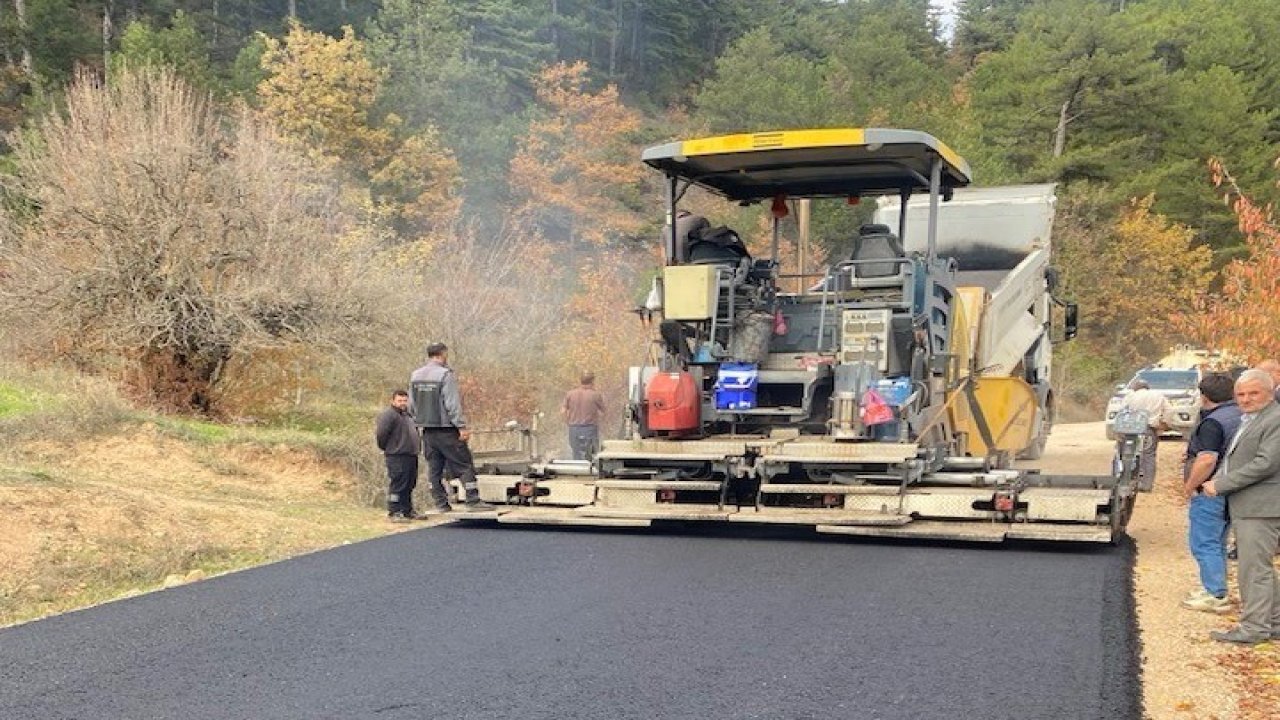 Hisarcık Kaymakamı Atam; "Köy yolları vatandaşların günlük yaşamında büyük önem taşımaktadır"