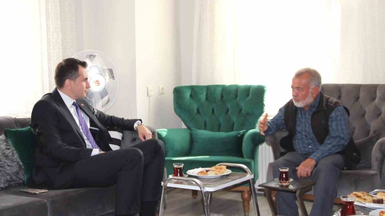 Hisarcık Kaymakamı Atam, "Devlet her zaman şehit aileleri ve gazilerin yanındadır"