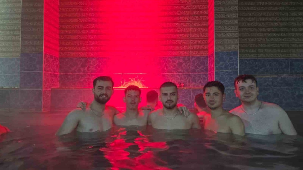 Emet Dereli Kaplıcaları soğuk havalarda da şifa kaynağı oluyor