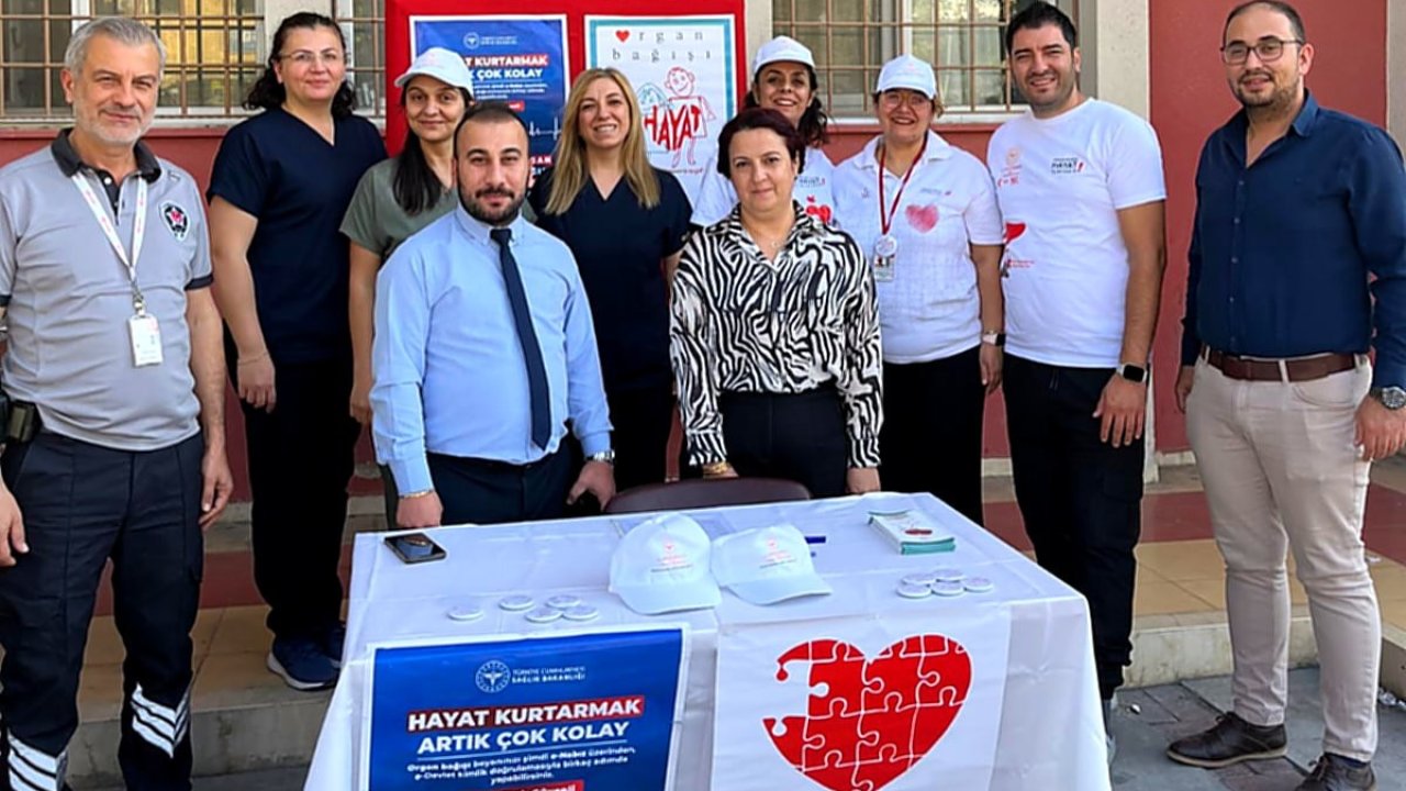 Söke Devlet Hastanesi’nden organ bağışı farkındalığı