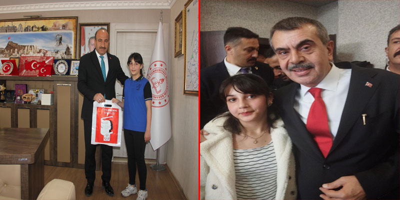 Karslı Öğrenci Aysima Boy, Türkiye 3.’sü Oldu