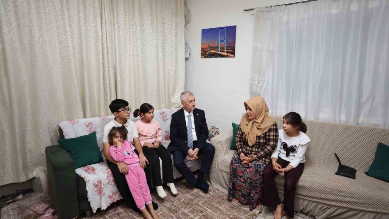 Başkan Tahmazoğlu’ndan aile ve esnaf ziyaretleri