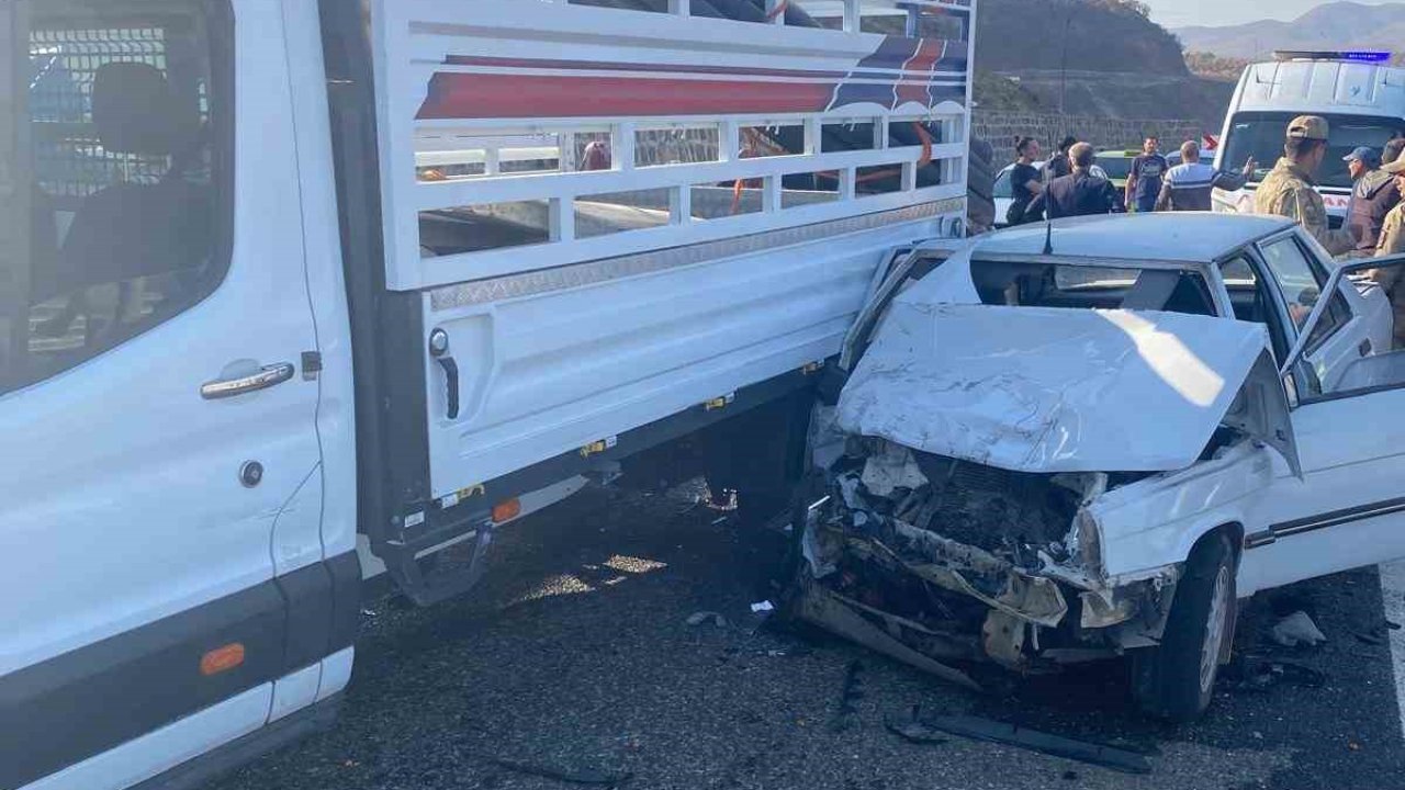Solhan’da trafik kazası: 1 ölü, 3 yaralı