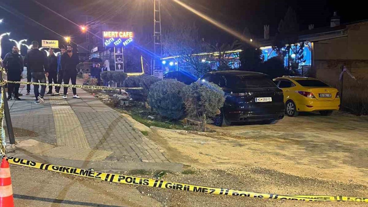 İki kişi arasında çıkan tartışma silahlı saldırıya dönüştü