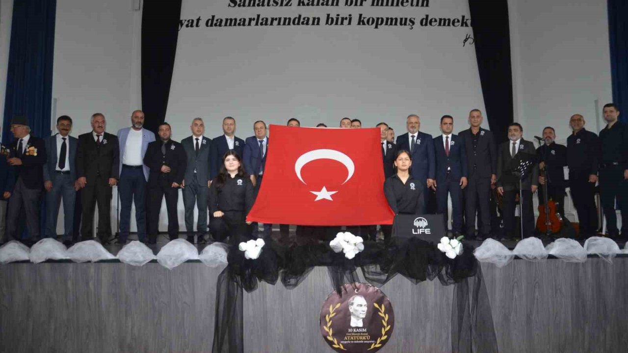 Bafra’da 10 Kasım Atatürk’ü Anma Töreni