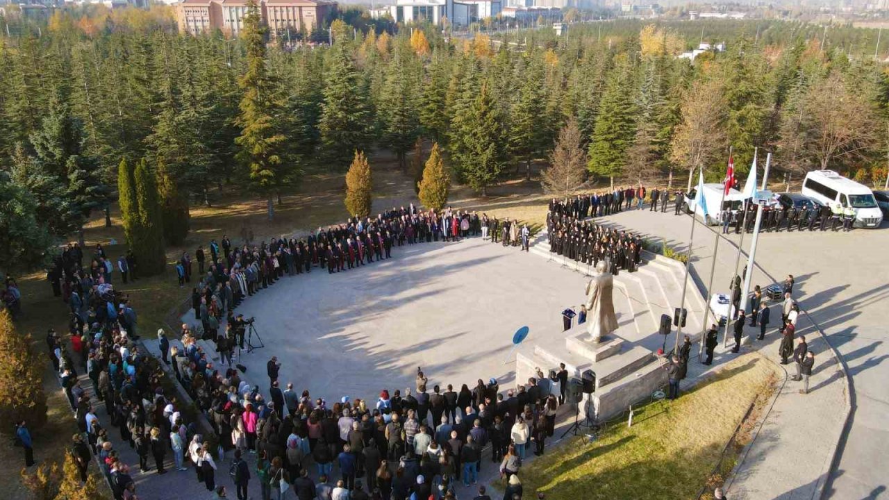 ERÜ’de 10 Kasım Atatürk’ü Anma Töreni gerçekleştirildi