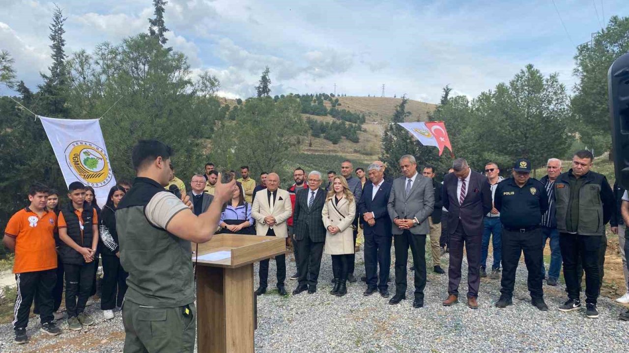 Alaşehir’de 3 bin fidan toprakla buluştu