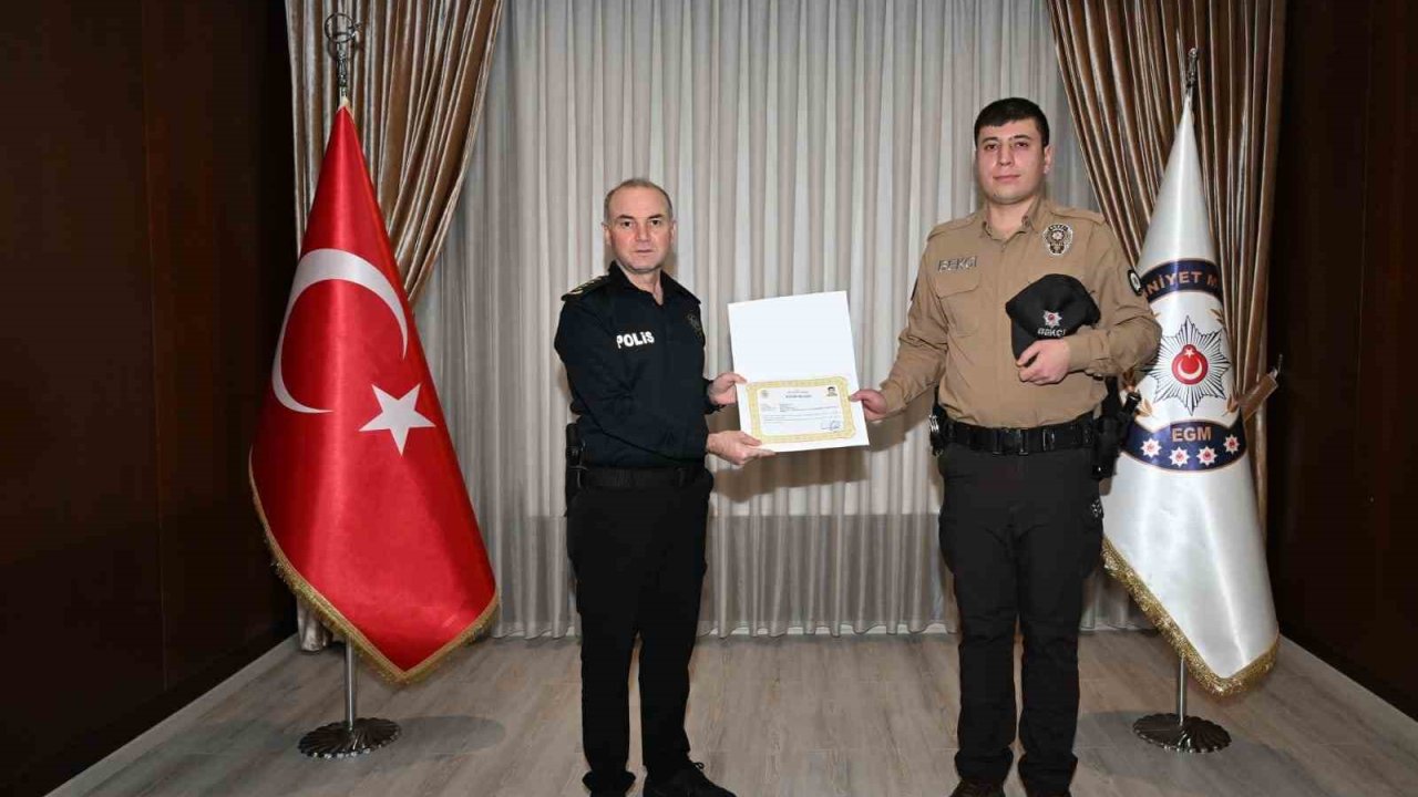 Denizli’de zehir taciri ve aranan şahsı yakalayan mahalle bekçileri ödüllendirildi