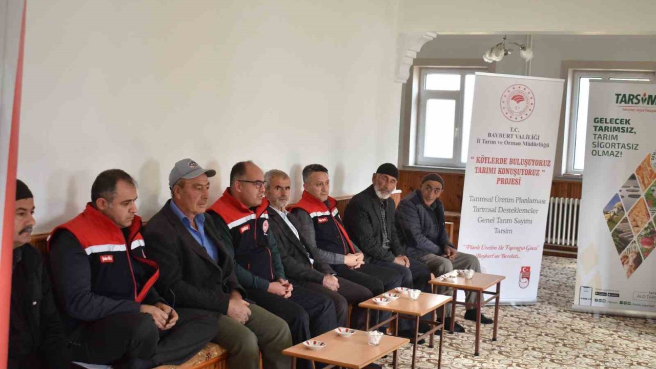 ‘Köylerde Buluşuyoruz, Tarımı Konuşuyoruz’ projesi kapsamında üreticilerle buluşmalar devam ediyor