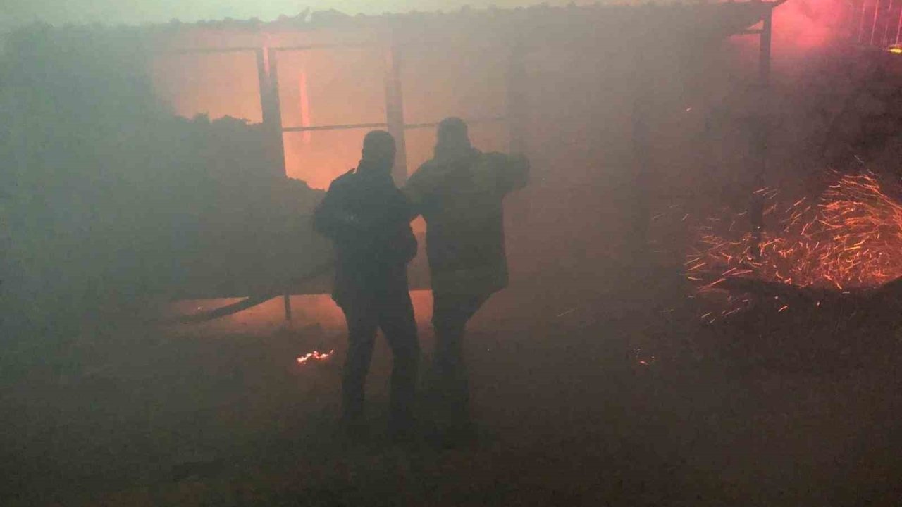 Besni’de konteyner yangını korkuttu