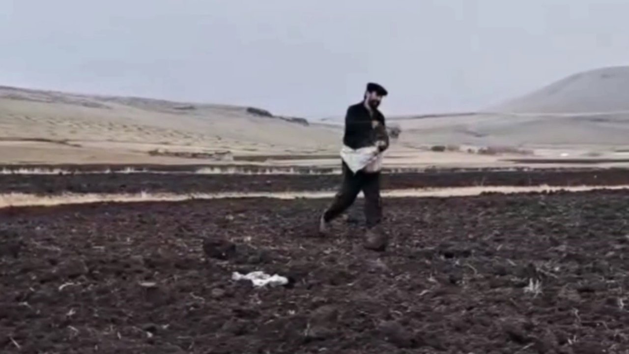 Kars’ta güzlük ekim yapılıyor