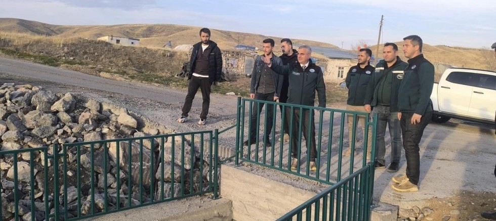 Kars’taki Taşkın Kontrol Tesislerinde inceleme yapıldı