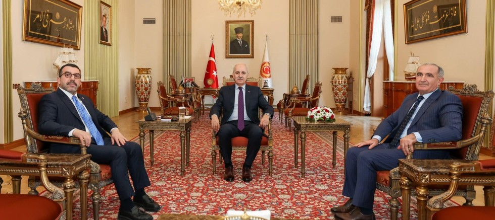TBMM Başkanı Numan Kurtulmuş'a ziyaret