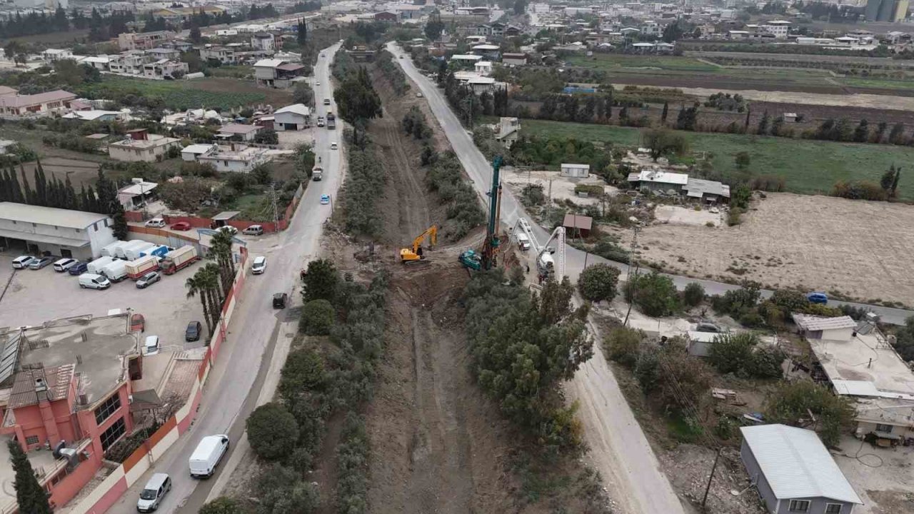 Hatay Büyükşehir Belediyesi, Büyükdalyan’a 10 metrelik köprü inşa edecek