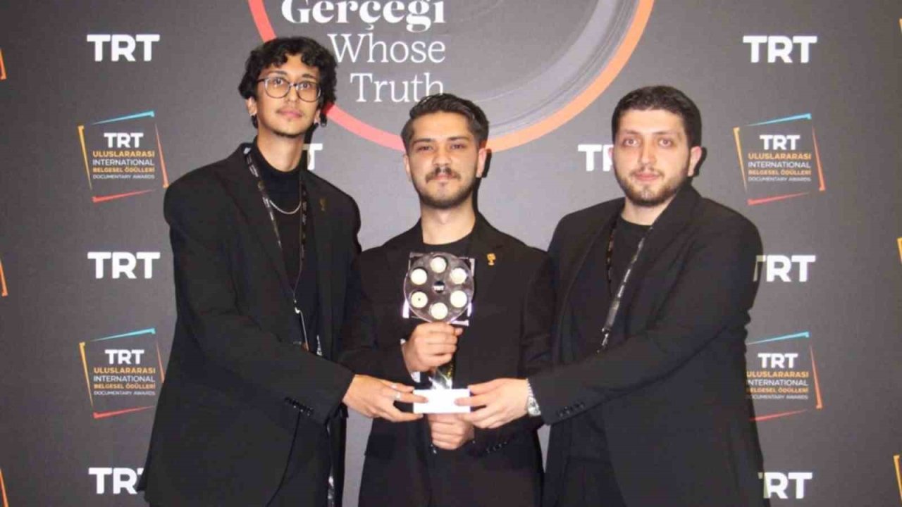 KBÜ öğrencilerinin ‘Cam Adam’ı TRT Belgesel Yarışmasında ödül kazandı