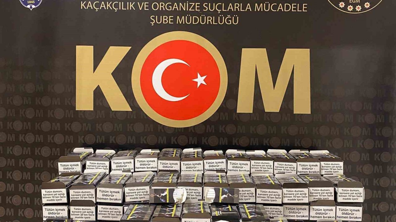 Bayburt’ta kaçak tütün ve alkol operasyonu yapıldı