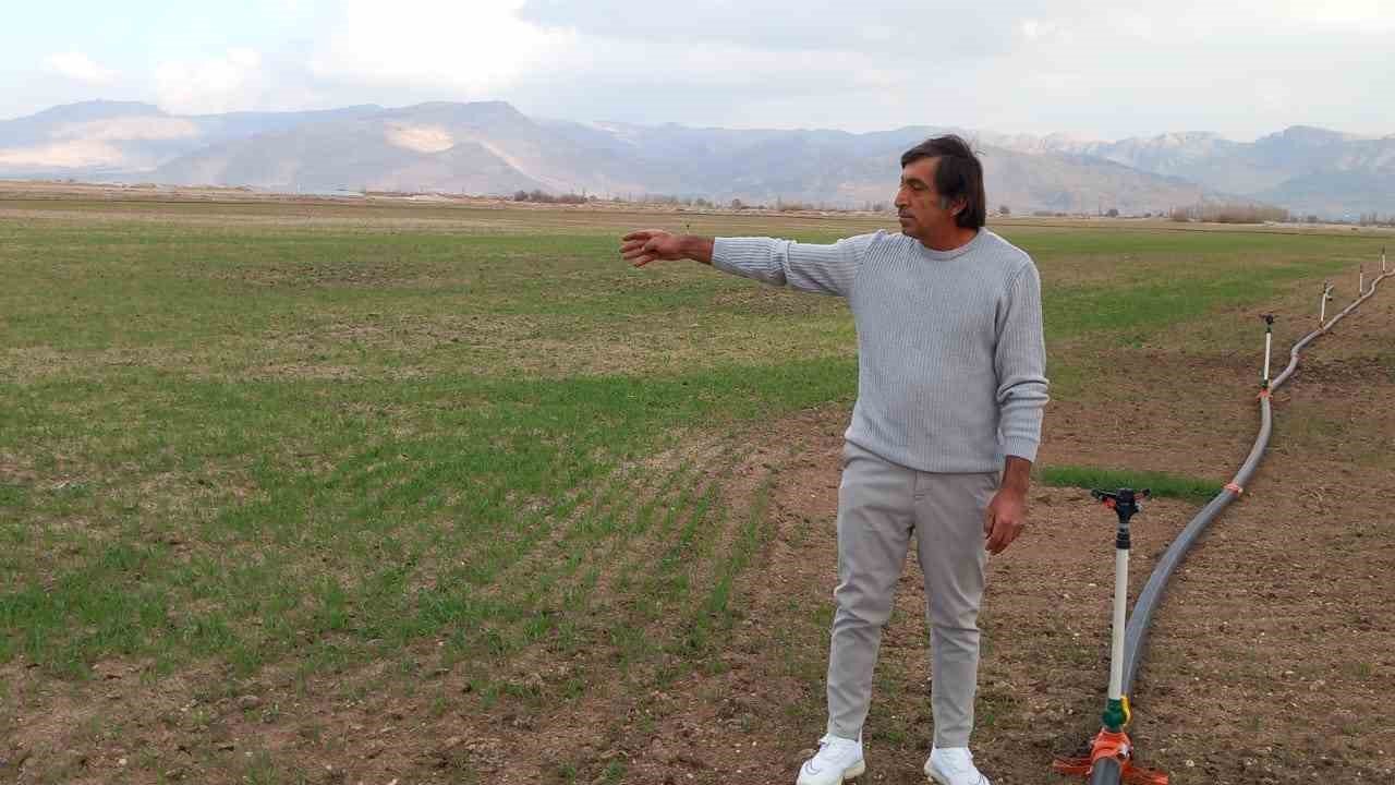 Develi’de yapılan mera ıslahı 33 çiftçi için umut oldu