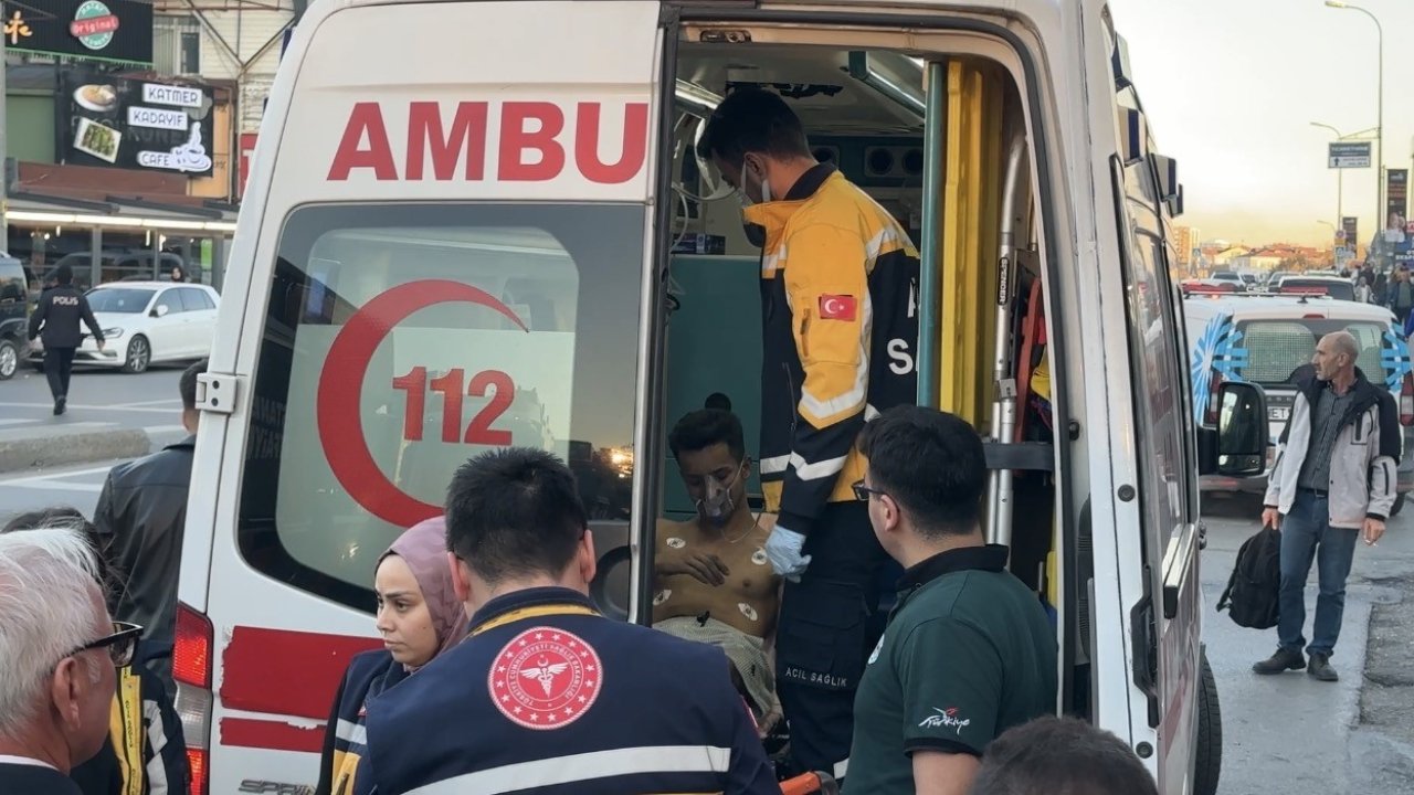 Ümraniye’de depo yangını: Bir işçi dumandan etkilendi