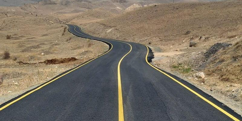 Kağızman’da 12 kilometrelik BSK grup köy yolu hizmete açıldı