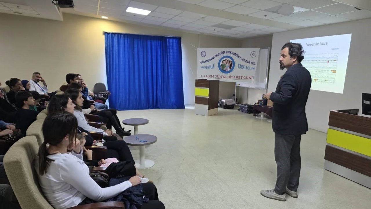 ADÜ Hastanesi’nde diyabetli çocuklar için farkındalık etkinliği düzenlendi