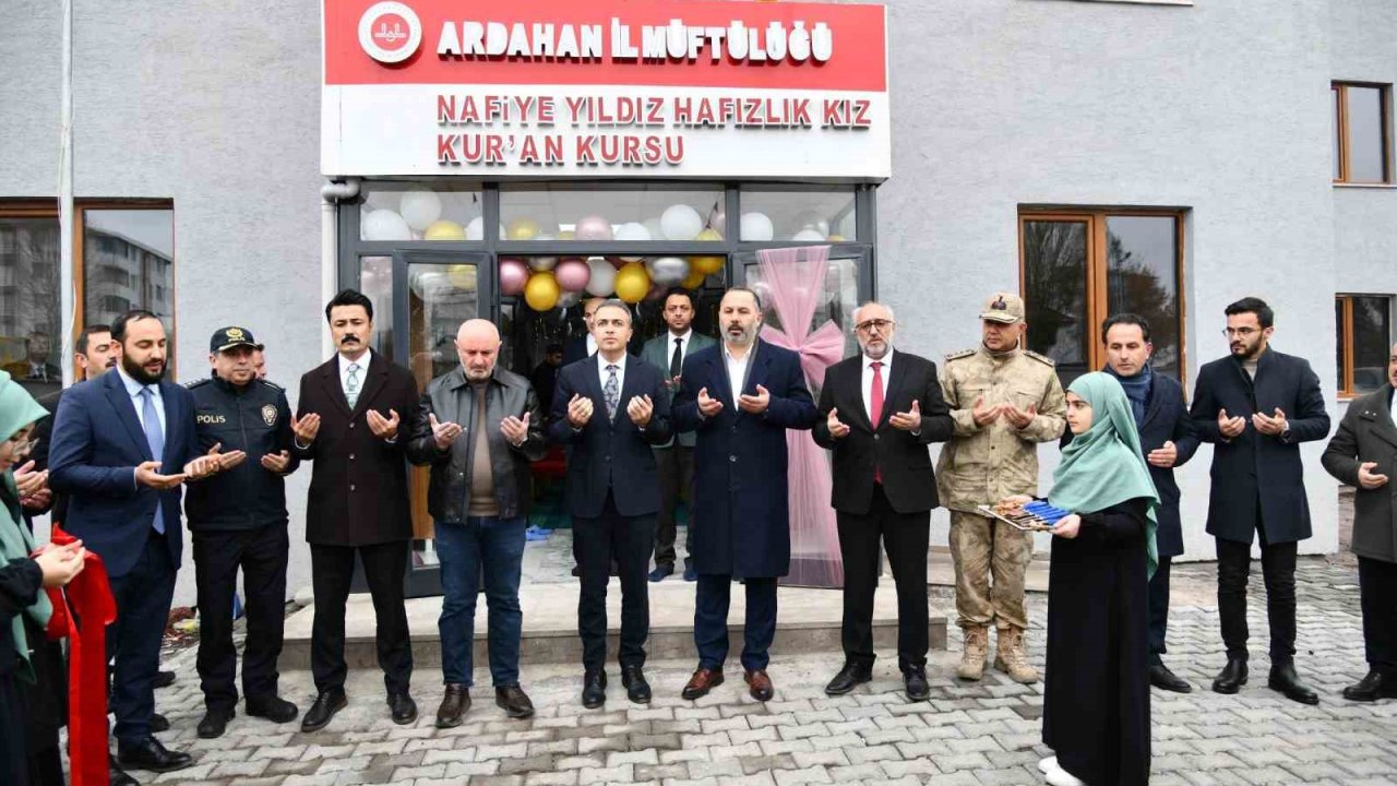 Ardahan’da, Kız Kur’an Kursu’nun açılışı yapıldı