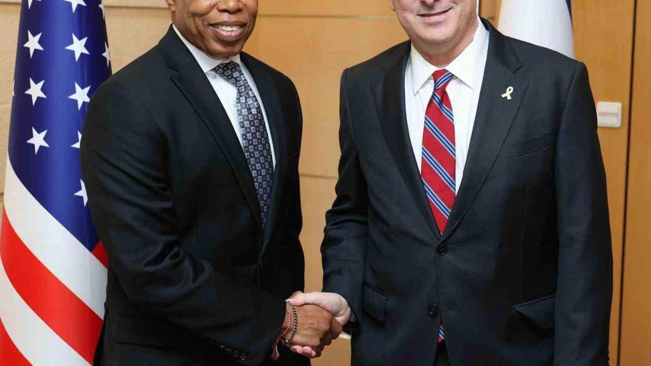 New York Belediye Başkanı Adams, İsrail Cumhurbaşkanı Herzog ile görüştü