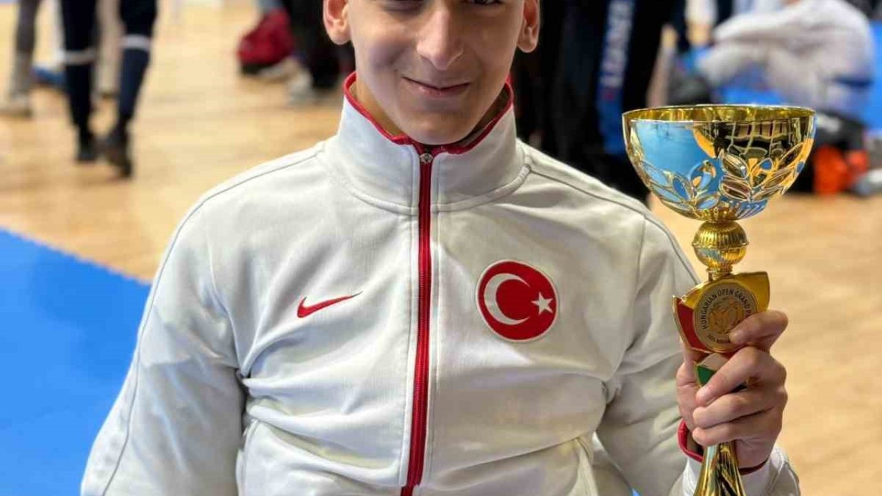 Ödemiş, Hungarian Open Grand Prix’de şampiyon oldu