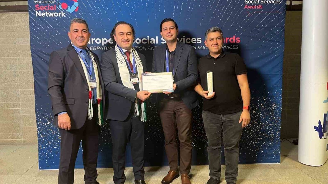 Bağcılar Belediyesi’ne Avrupa Sosyal Hizmetler Ödülü