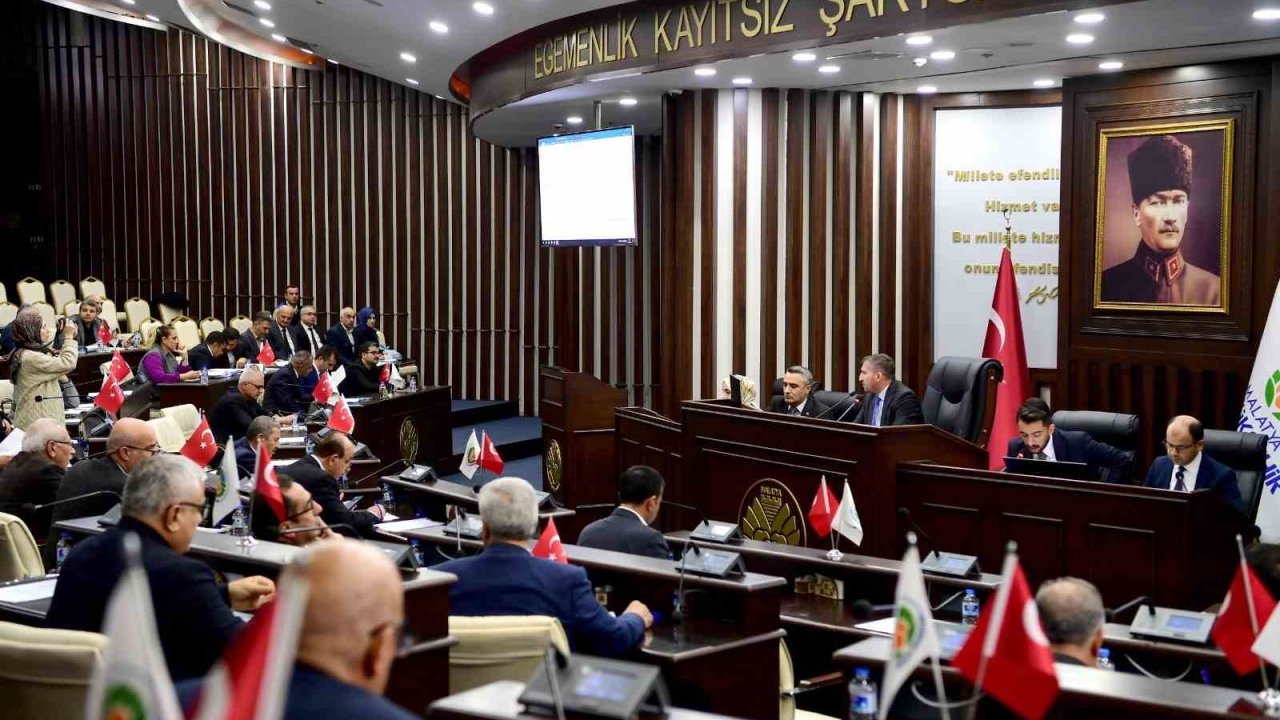 Malatya Büyükşehir Belediye Meclisi Kasım ayı 2’inci birleşimi yapıldı