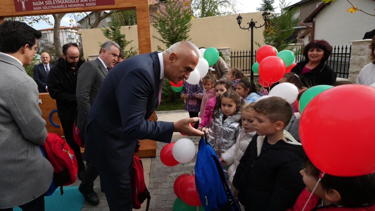 Naim Süleymanoğlu’nun doğduğu ev, restorasyon çalışmasının ardından açıldı