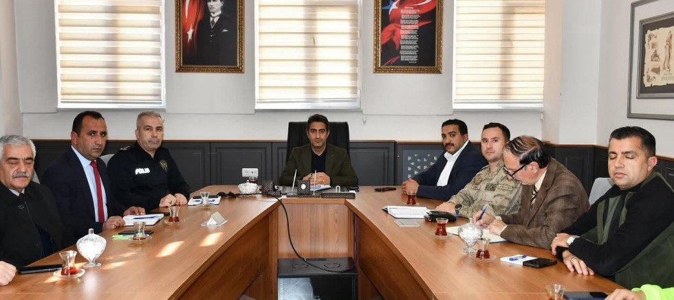 Sarıkamış'ta kış tedbirleri koordinasyon toplantısı yapıldı