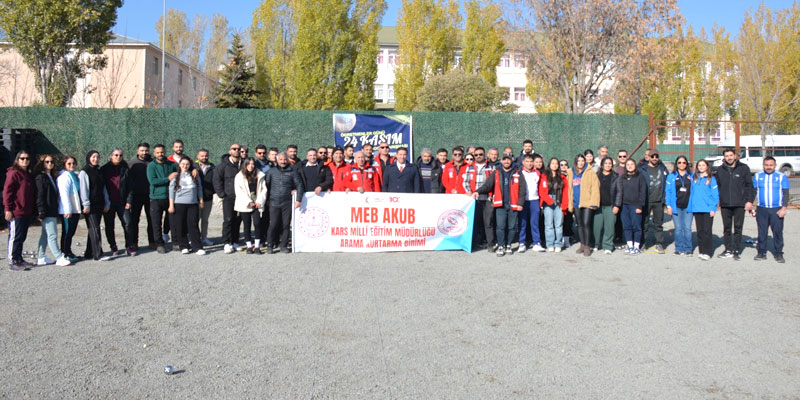 Kars'ta Öğretmenler Sahaya İndi!