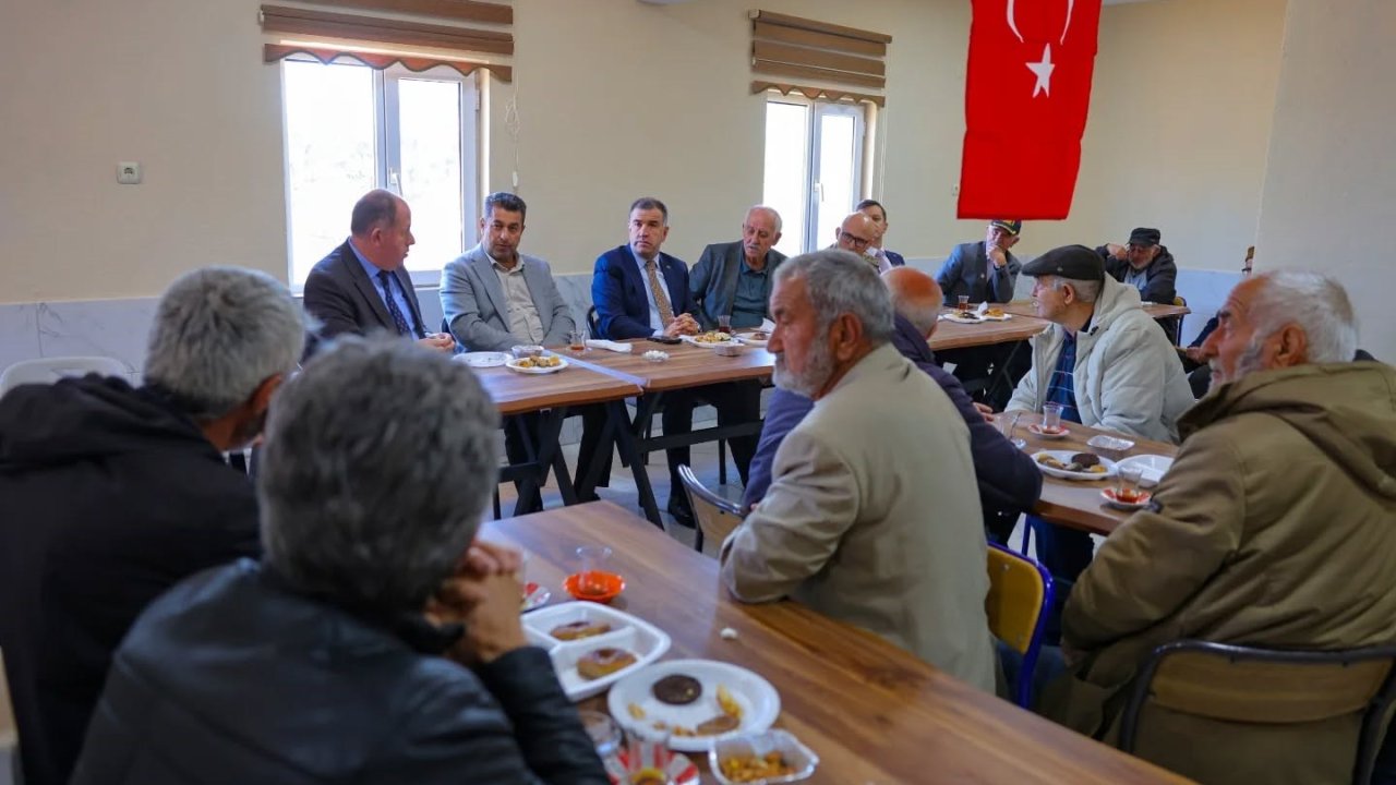 Bayburt’ta köy sakinleriyle buluşmalar devam ediyor