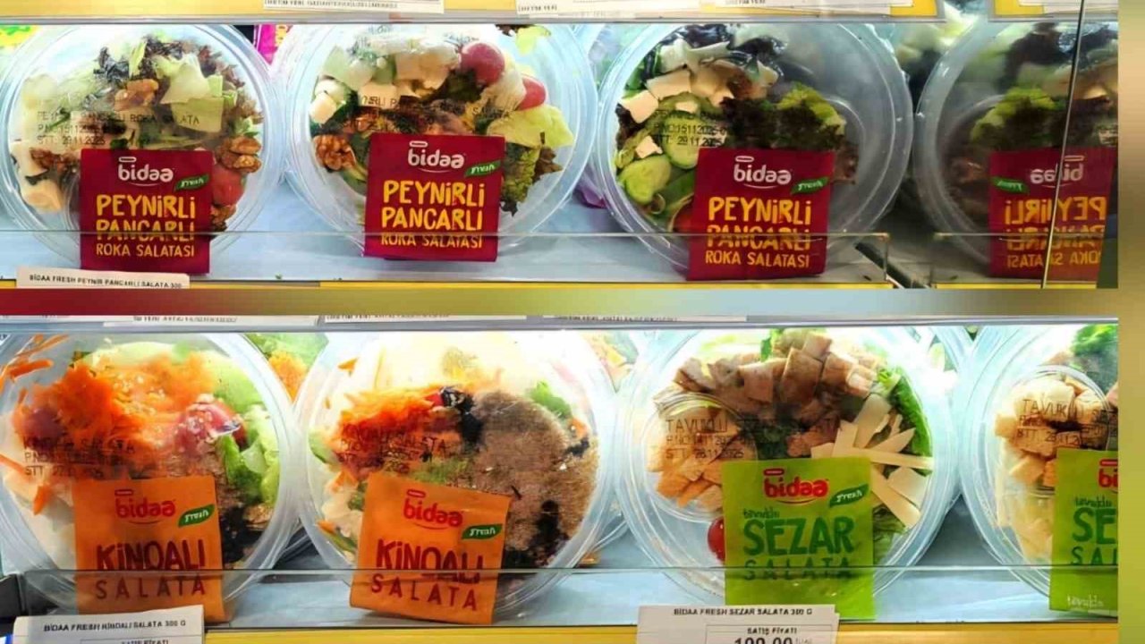 Düşük kalorili ’salata menülerine’ ilgi artıyor