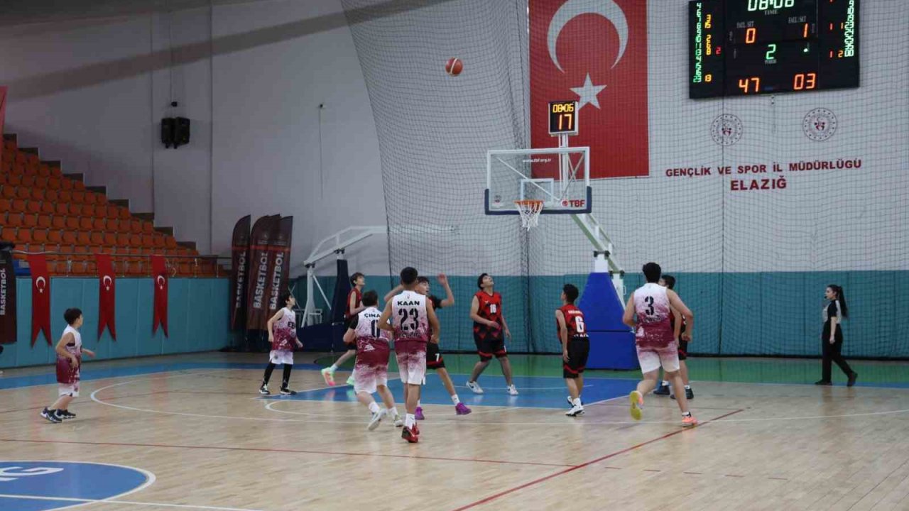 Elazığ’da basketbol müsabakaları sona erdi