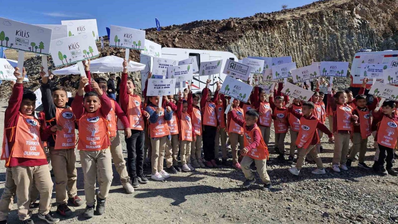 ‘81 İlde 81 Orman’ projesi Kilis ile devam ediyor