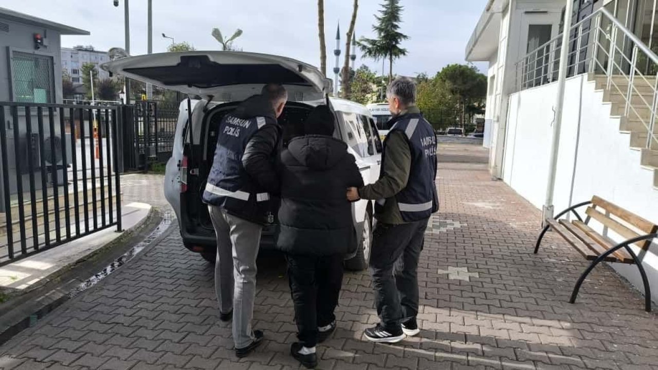 Samsun’da 12 yıl kesinleşmiş cezası bulunan şahıs yakalandı