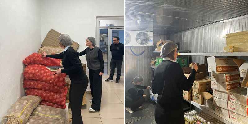 Kars'ta Kantin ve Yemekhane Denetimi yapıldı