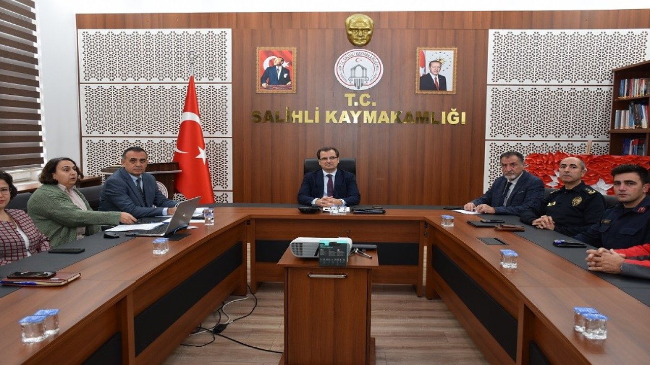 Salihli’de kış hazırlıkları masaya yatırıldı