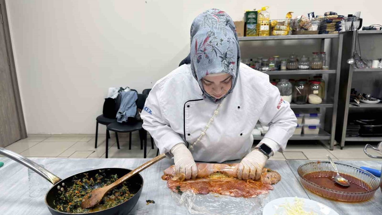 Kahramanmaraş’ta yeni aşçılar yetişiyor