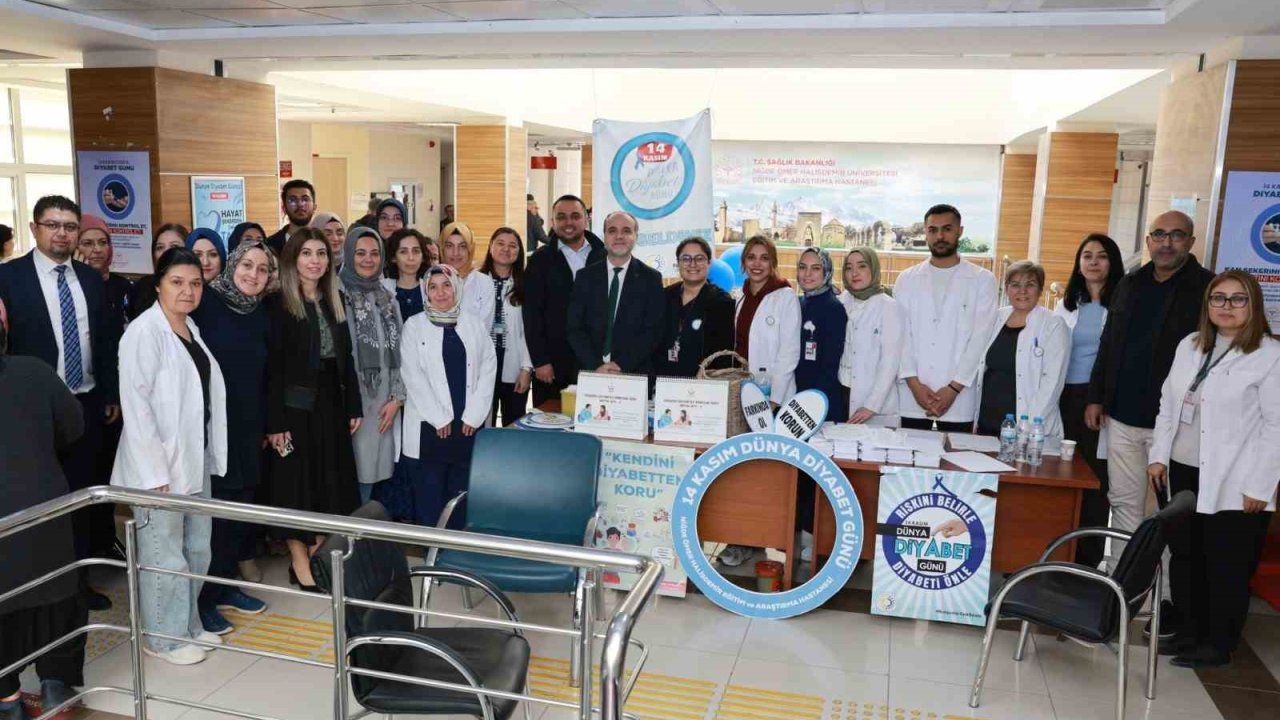 NÖHÜ’den diyabet farkındalığı etkinliği