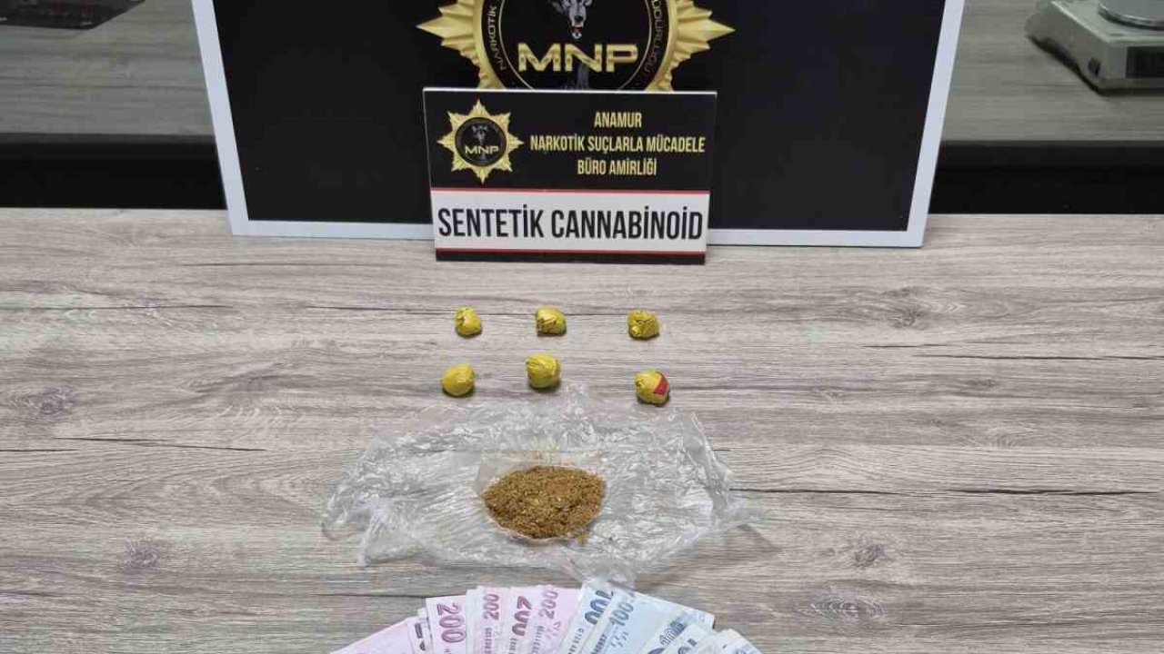 Anamur’da uyuşturucu taciri yakalandı