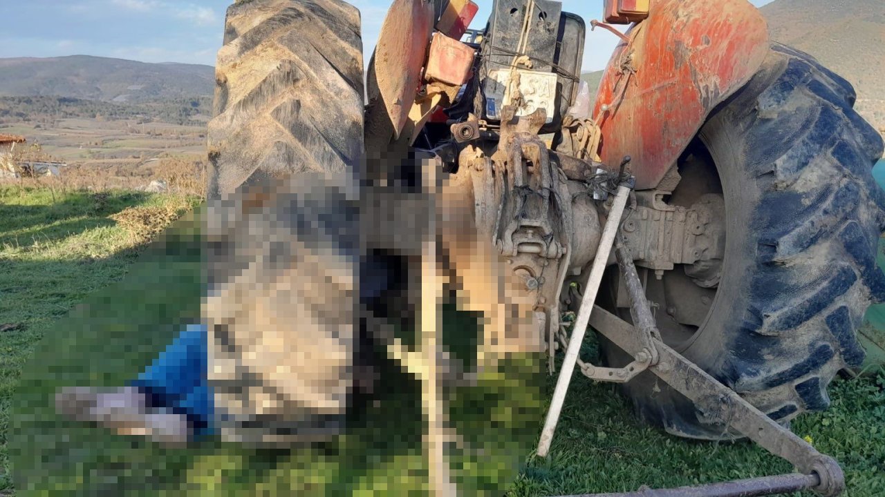 Bilecik’te traktörün altında kalan yaşlı adam hayatını kaybetti
