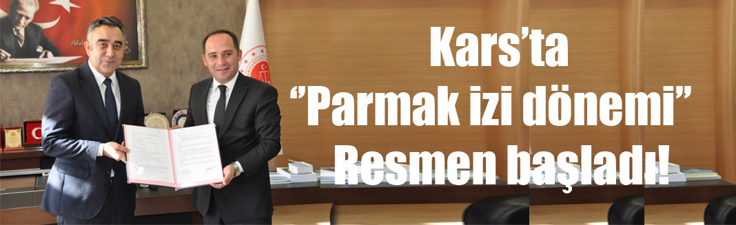 Kars’ta denetimli serbestlikte parmak izi sistemi başladı