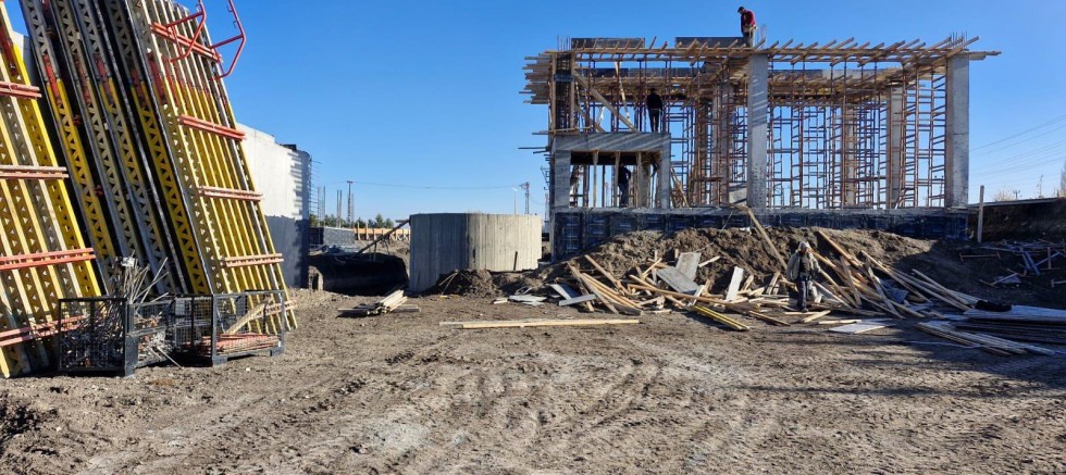 Kars OSB’de Atıksu Arıtma Tesisi İnşaatı devam ediyor