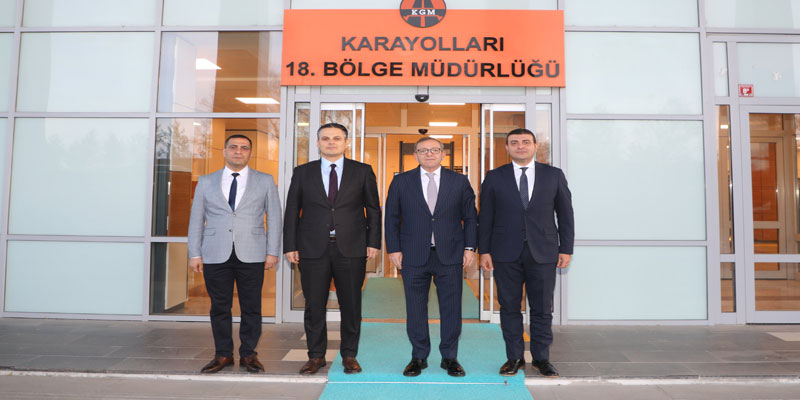 Kars 18. Bölge Müdürü Yenilmez’e Hayırlı Olsun Ziyareti