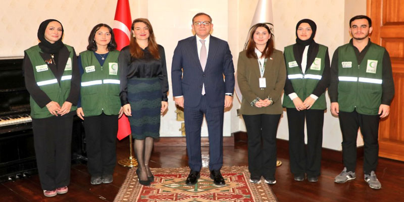 Kars Yeşilay her yerde!