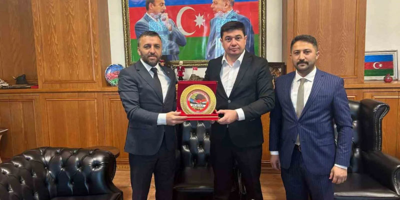 AR-AZ Derneği, Kars Başkonsolosu Aliyev’i ziyaret etti