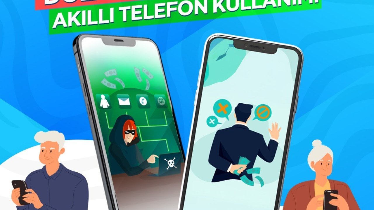 Talas Belediyesi’nden büyüklere güvenli telefon kullanımı eğitimi