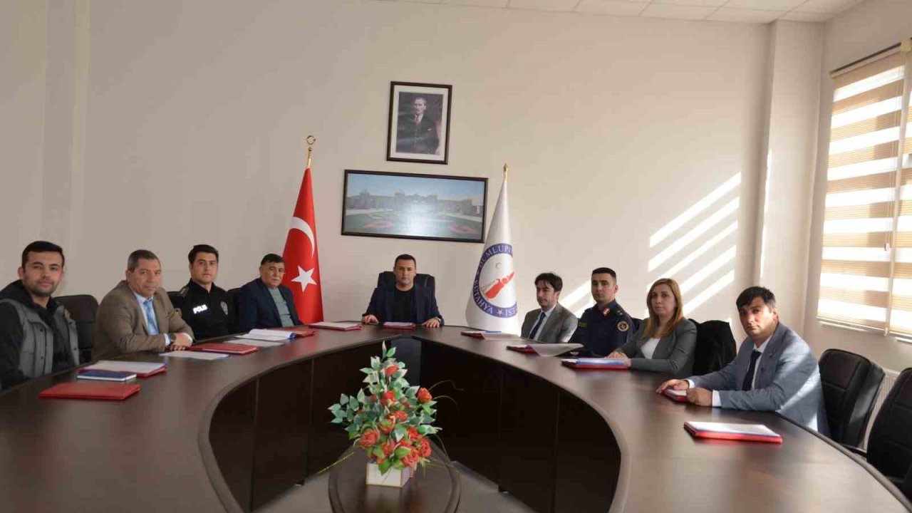 Emet MYO’da üniversite güvenlik toplantısı